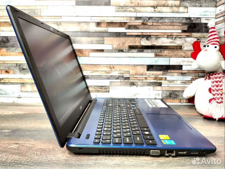 Синий Acer на i3/ RAM 12/ SSD 256/ GeForce 840m
