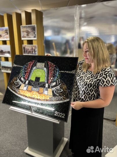 Мозаика из витражного стекла