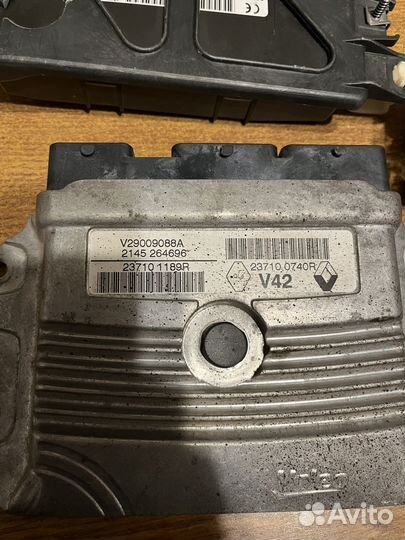 Блок эбу renault duster