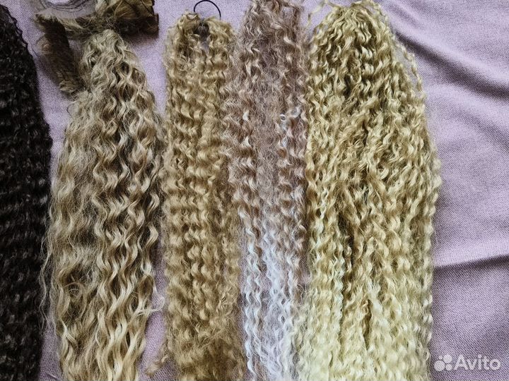 Остатки афрокудрей пакетом