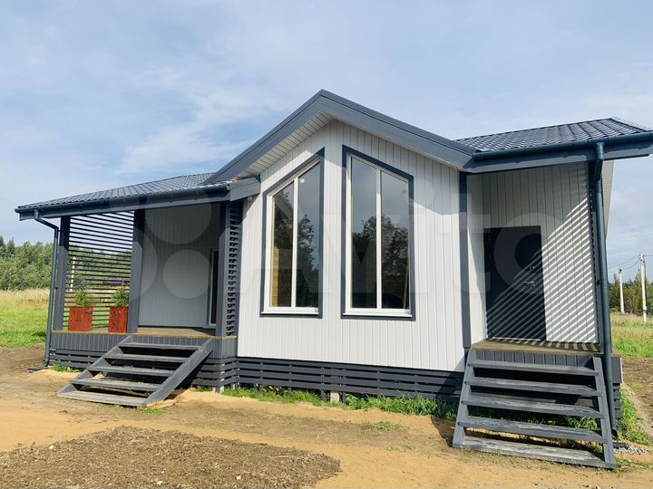 Дом 93,5 м² на участке 6 сот.