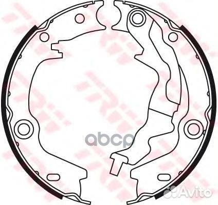 GS8781 Колодки ст.торм.hyundai accent 05/KIA R