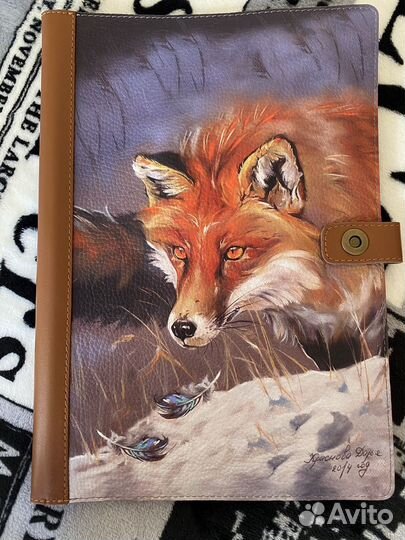 Папка для документов А4,Eshemoda Натуральная кожа