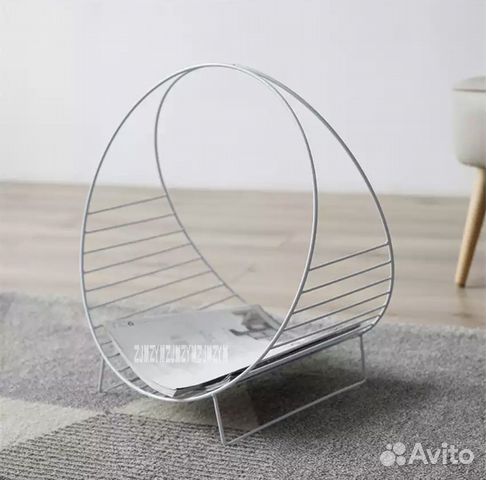 Корзина декоративная для пледов/журналов