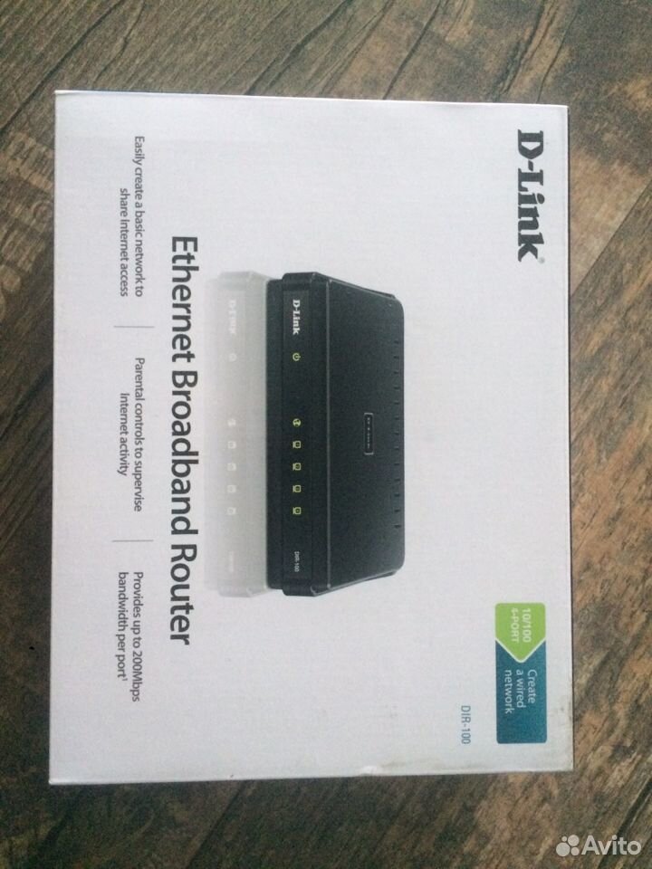 Маршрутизатор D-link DIR-100