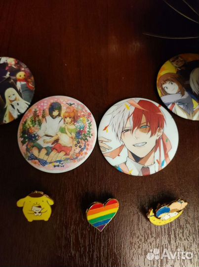 Значки аниме