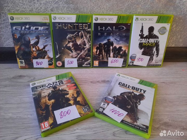 Игры Xbox 360 лицензионные диски