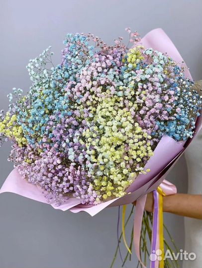 Гипсофила букет цветы