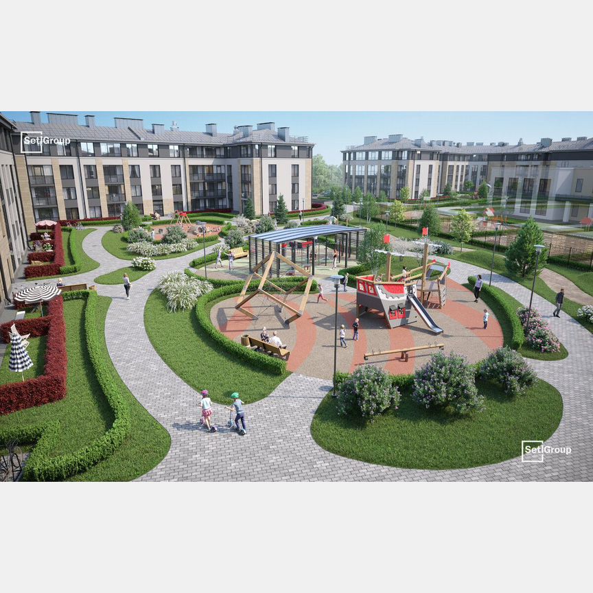 1-к. квартира, 33,6 м², 2/4 эт.