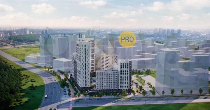 2-к. квартира, 55,8 м², 15/25 эт.