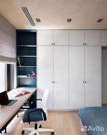 Детская рабочая зона у окна aa 156