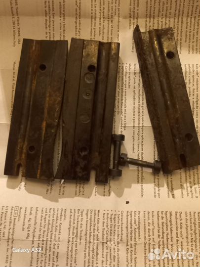 Накладки от немецкого ножа