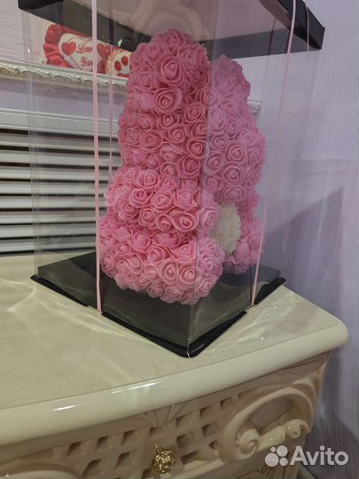 Мишка из роз