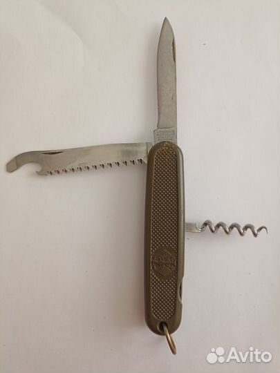 Нож складной швейцарский