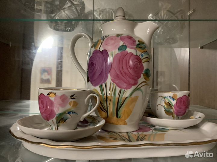Чайный сервиз на две персоны СССР раритет