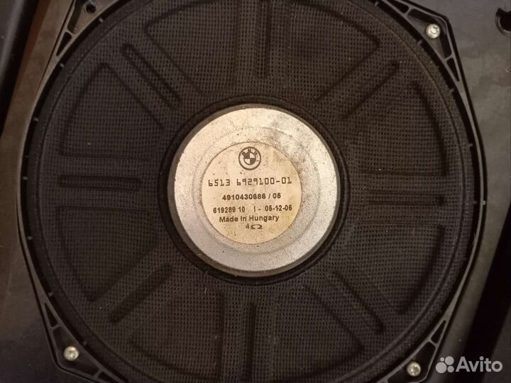 Низкочастотные динамики BMW X3 E83