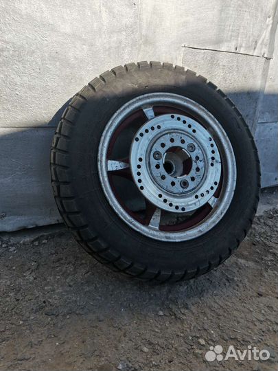 Колесо заднее для скутера 139 QMB 3.50R10