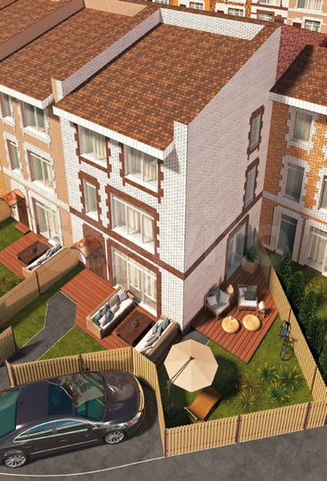 Таунхаус 105 м² на участке 1,5 сот.