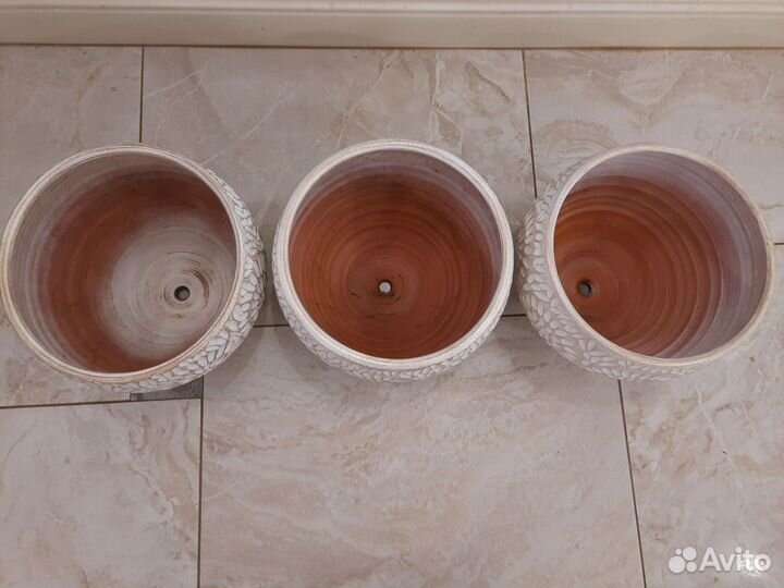 Горшок цветочный керамика