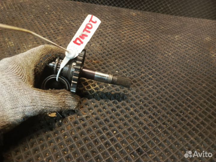 Вал кикстартера на мопед зид пилот