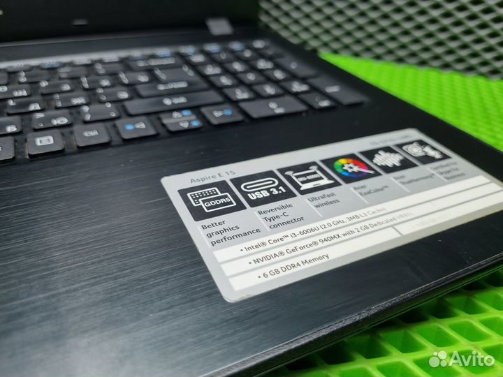 Ноутбук Acer i3 6*/6Gb/1Tb/Nvidia 940MX 2Gb