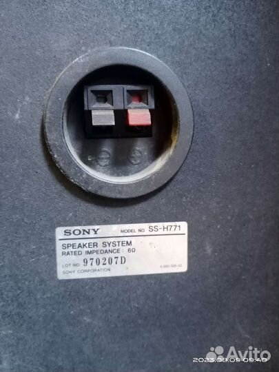 Акустические колонки от муз. центра