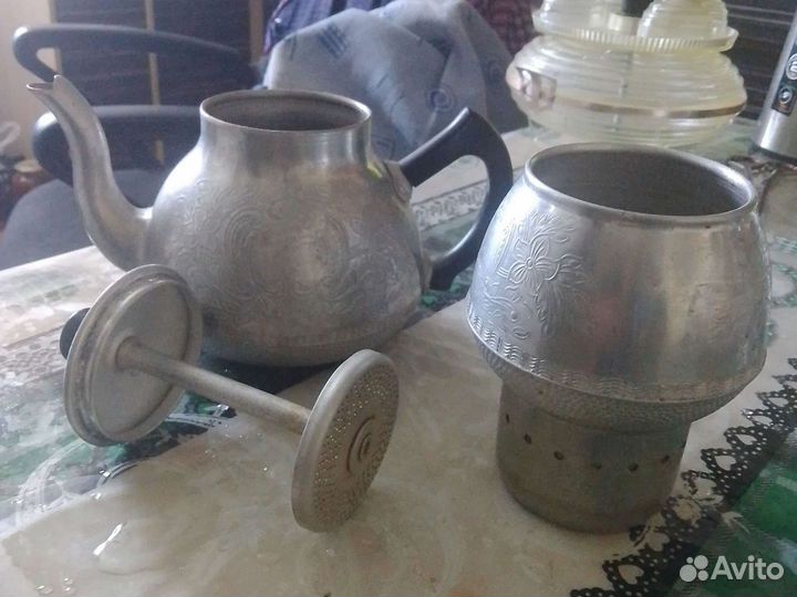 Чайник заварочный СССР алюминиевый
