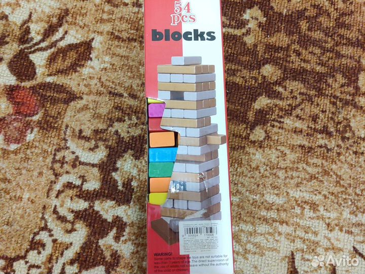 Настольная игра Дженга Blocks