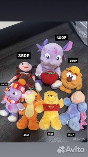 Мягкие игрушки из м/ф 