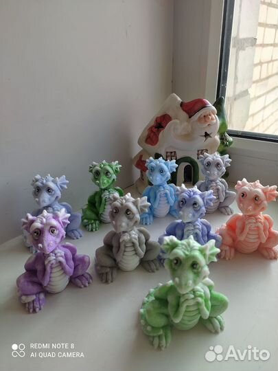 Мыло ручной работы дракон