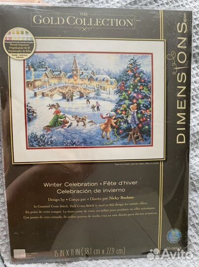 Набор для вышивания крестом dimensions