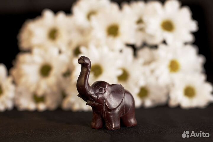 Статуэтка Слон, мрамор, ручная работа