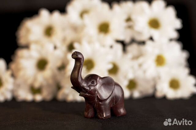 Статуэтка Слон, мрамор, ручная работа