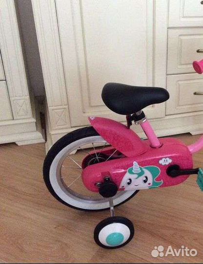 Велосипед btwin для девочки 3-5 лет