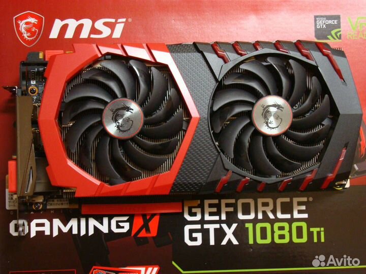 Видеокарта MSI Nvidia GTX 1080Ti gamingX