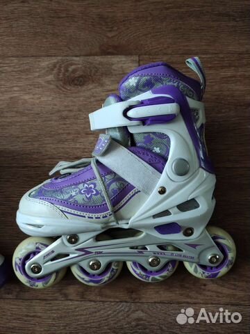 Ролики детские раздвижные RGX р. 30 - 33