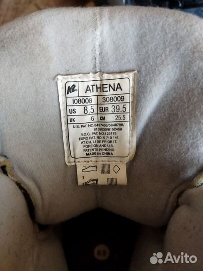 Роликовые коньки Athena K2