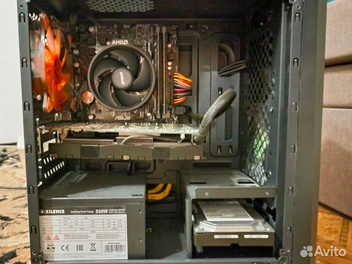 Компьютер Ryzen 5 2600, GTX 1070, 16gb