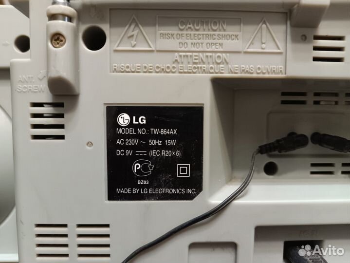 Магнитофон Lg