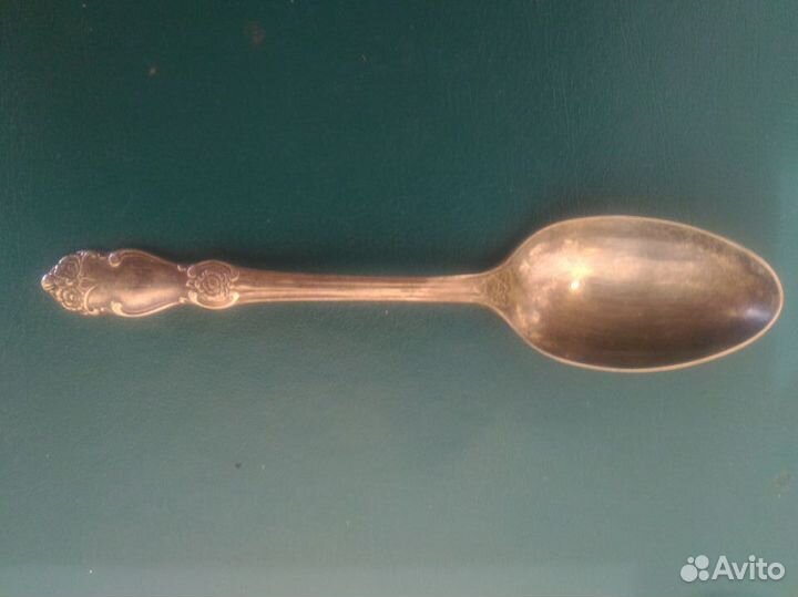 Ложка кофейная СССР мельхиор знак качества