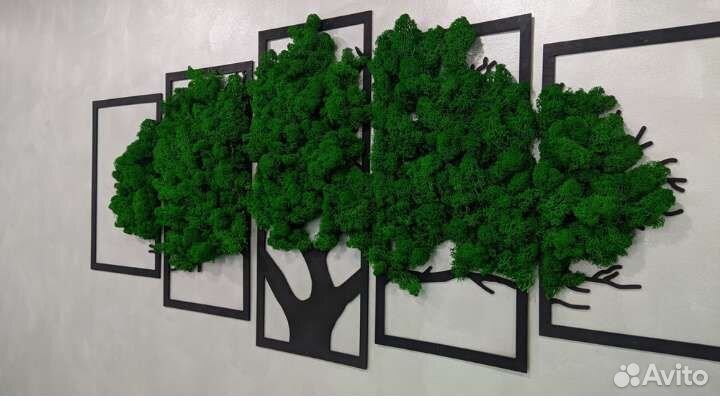 Панно из дерева