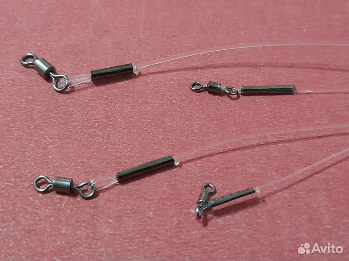 Поводки из раменской струны и флюорокарбона