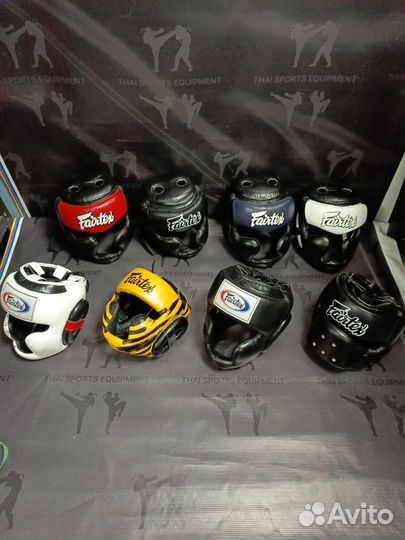 Боксёрский шлем Fairtex HG14 black