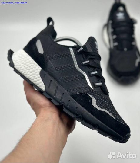 Кроссовки Adidas ZX 1000 Black (Арт.90599)