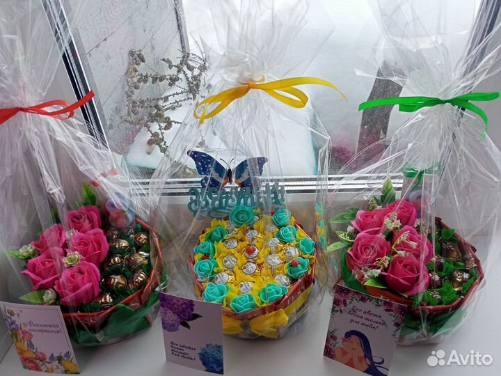 Подарки из чая и конфет на любой праздник