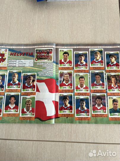 Альбом Panini Europa 96