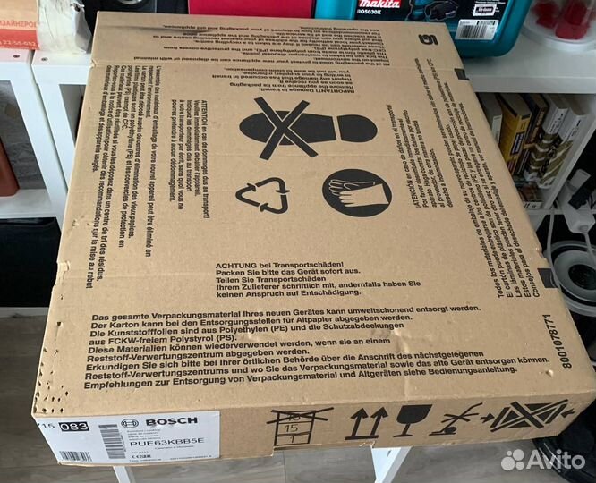 Индукционная варочная поверхность Bosch PUE63KBB5E