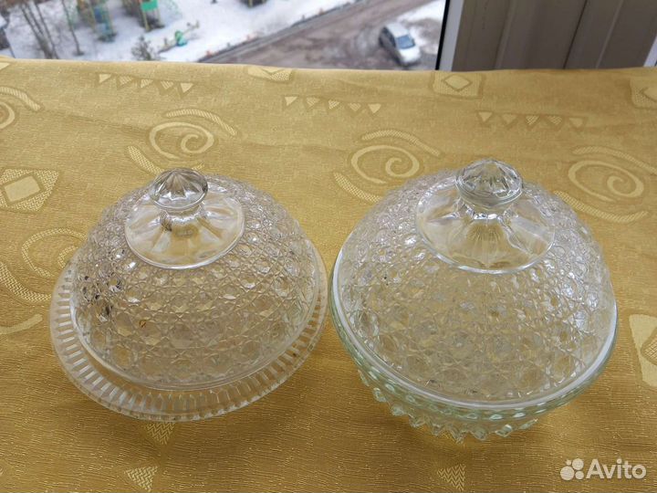 Посуда стекло и эмалированная СССР