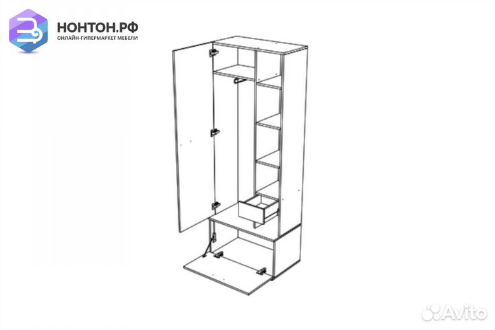 Шкаф Инес лоредо / венге