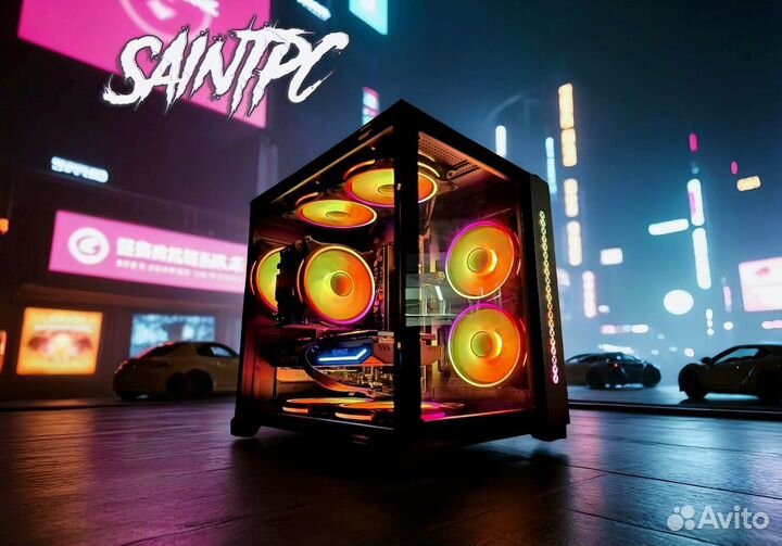 Игровой пк на видеокарте gf GTX 1050 Ti